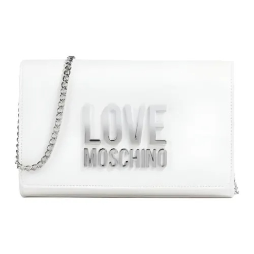 LOVE MOSCHINO ПУ (полиуретан) Сумка через плечо Мини Женская Белая
