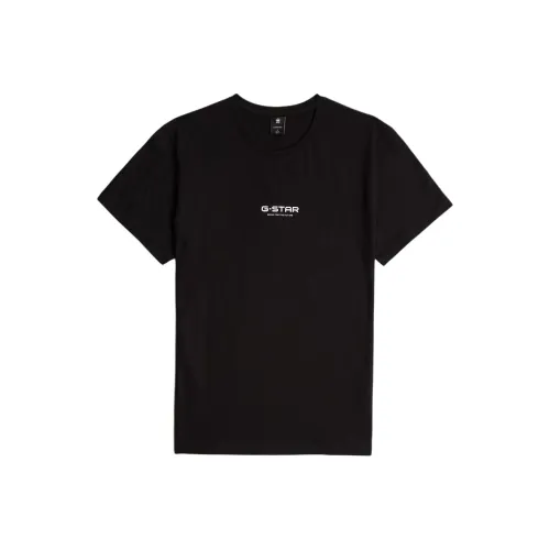 STAR RAW Черная мужская футболка