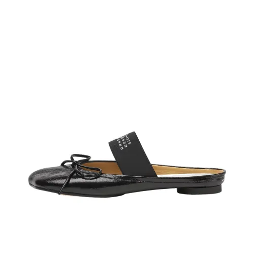 MM6 MAISON MARGIELA Anatomic Домашние тапочки Женские Черный