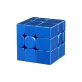 Глянцевый Кубики Рубика V2 Магнитный Волшебный Рубашка Edition (Синий)