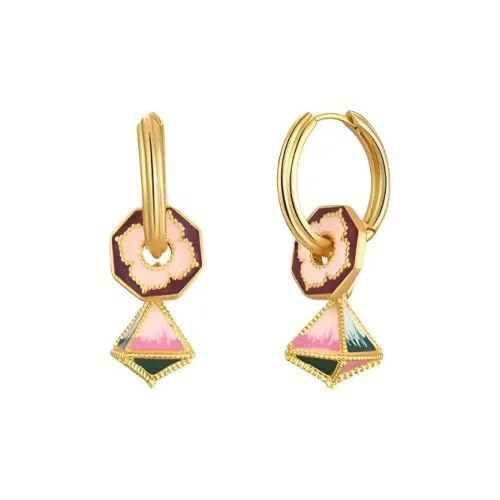 Daisy Dream Real Золотые Серьги с Покрытием Женские