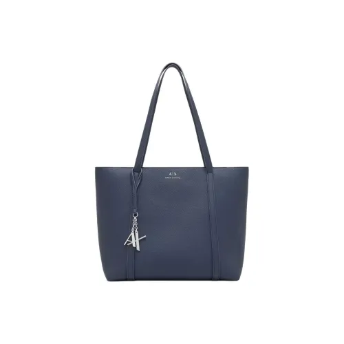 ARMANI EXCHANGEAE Полиуретан Тоут Сумка Сумка для покупок Сумка на плечо Женская Темно-синий