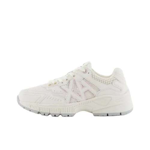 ARMANI EXCHANGEAE Низкий топ кеды женские белые