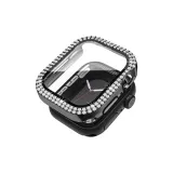 [Афины Черный] Двойной ромб оболочка с встроенным фильмом