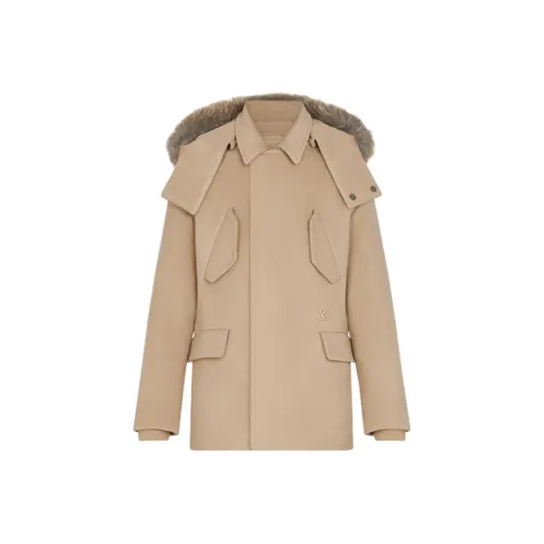 LOUIS VUITTON PARKA Пальто Мужское Хаки