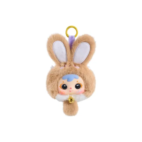 Three Little Fuzzies Mini Wealth Rabbit Girlish Pendant Doll 100% Blind Boxes Single Box Full Box Три Маленьких Пушистых Зайчика Mini Wealth Rabbit Подвеска Кукла 100% Слепые Коробки Одиночная Коробка Полная Коробка