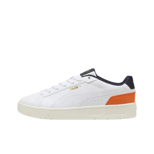 PUMA Court Classico Low Топ Скейтборд Кроссовки Унисекс Белый