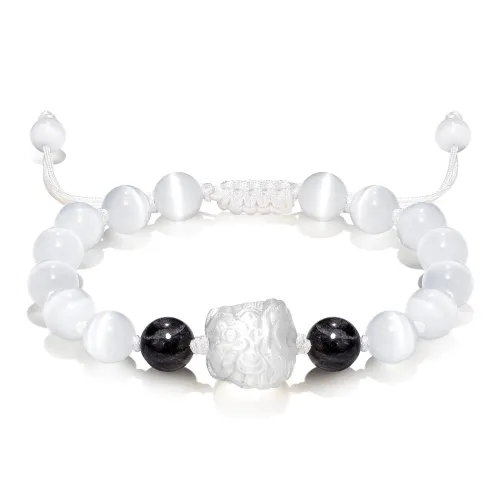 Jodie Kevin Стекло Кошачий глаз Браслеты Унисекс