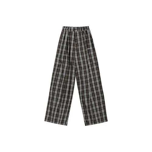 Checkitout UPSTREAM Коричневый/белый Унисекс Повседневные брюки