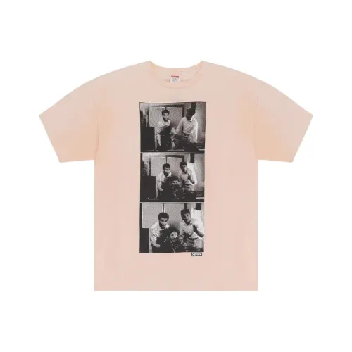 Supreme x Malcolm McLaren T-Shirt Мужской Темно-розовый