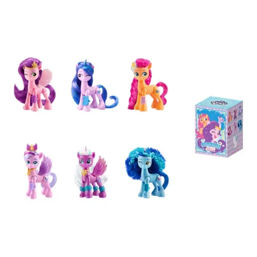 Мой маленький пони Мой маленький пони Friendship Edition Прически Слепые коробки Один Mystery Коробка Целая коробка 6 шт