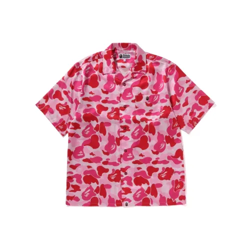 A BATHING APE ABC Camo Мужские Рубашки