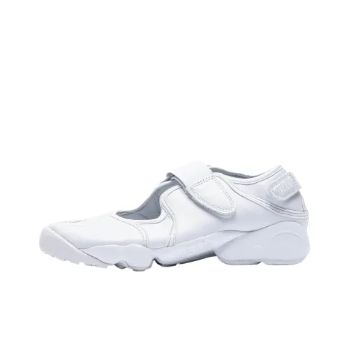 Nike Air Rift Устойчивый к истиранию Низкий Топ Кэжуал Женский Белый