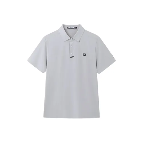 Elle Active Серый Мужская Рубашка-Поло