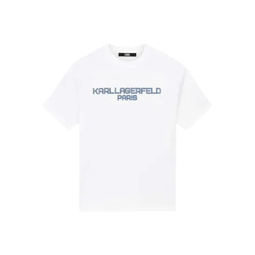 KARL LAGERFELD / Karl Lagerfeld Jeans Белый Мужской T-Рубашки