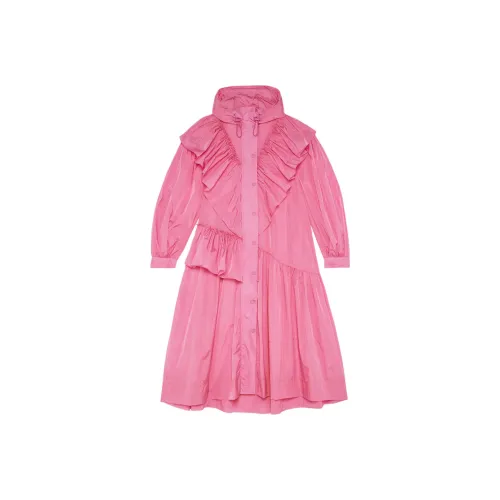 SIMONE ROCHA Ярко-розовое Женское Пальто