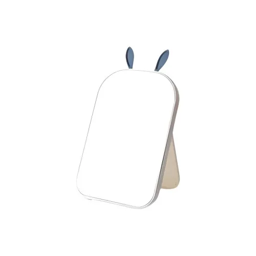 YUNNA Minimalist Style Fashion Настольный Зеркало для Макияжа с дизайном уха кролика портативный и складной