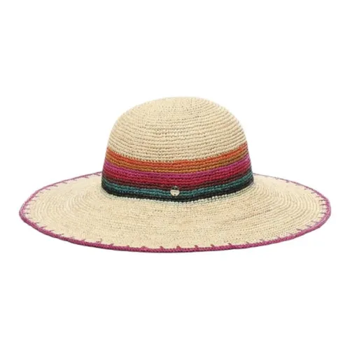 COCCINELLE Рафия Металл Шапки Кепки Женские Коричневый