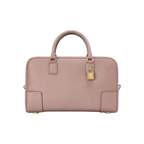 LOEWE Amazona Телячья кожа Сумка через плечо Сумка среднего размера Женская Розовая