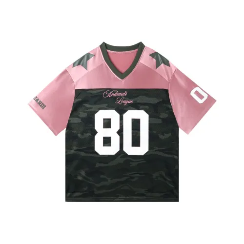 ANDEARDI Розовый Камуфляж Женские Футболки