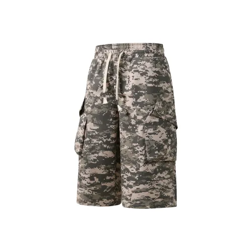 33TH Камуфляж Air Force Желтые Унисекс Повседневные шорты
