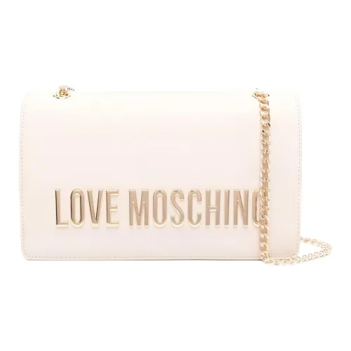 LOVE MOSCHINO Полиуретан Сумка через плечо Сумка на плечо Женская Белая