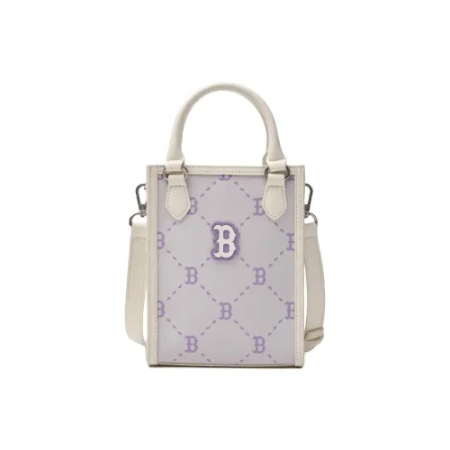 MLB Boston Red Sox Полиэстер Тоут Сумка Сумка для покупок Сумка Мини Женская Фиолетовая и Серая