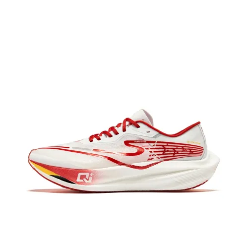 Erke Zhijing 2,0 Амортизаторы Shock Absorbers Oтскок Низкий Топ TPU PU (полиуретан) Марафон Беговые кроссовки Мужской Китай Звезда Цветовая схема Коробка