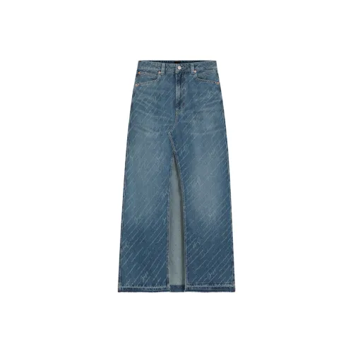 Hugo Boss Denim Long Skirt Women's