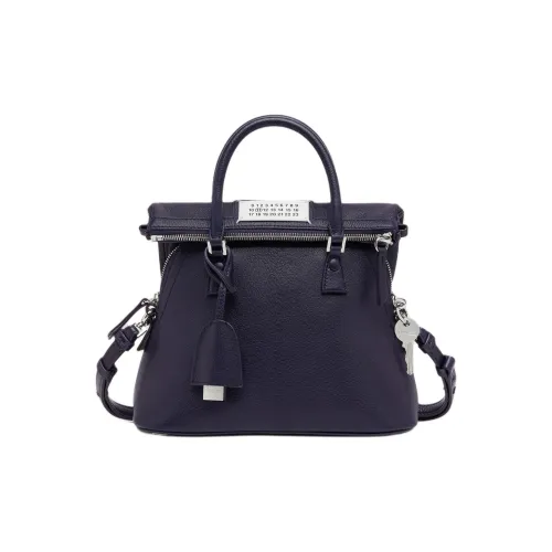 Maison Margiela 5AC Козья кожа Сумка через плечо Сумка Мини Женская Внешняя сторона Морской синий