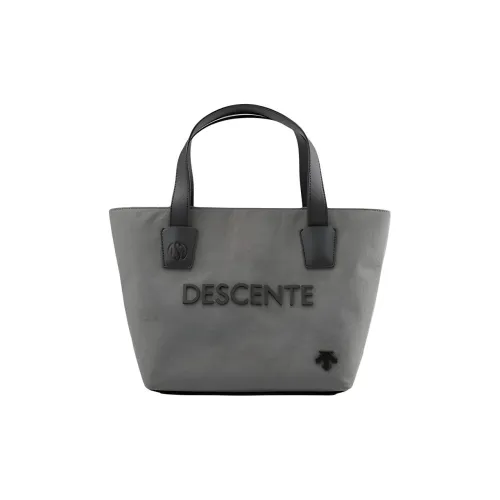 DESCENTE DSG COLLECTION Сумка из синтетической кожи сумка для покупок сумка обычная мужская серого цвета