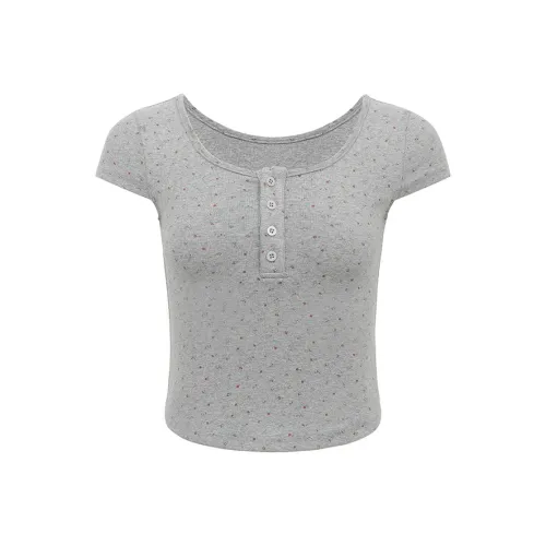 Ice Cream And Whale Стандартная T-рубашка Женская