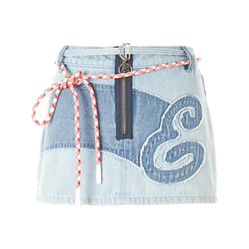 Ed Hardy SS25 Джинсовые короткие юбки Женские