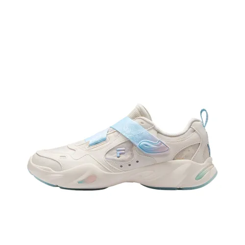 FILA FUSION EVA SLIM Waterdrop Shoes Низкий Топ Повседневная Обувь Женская Бежевая