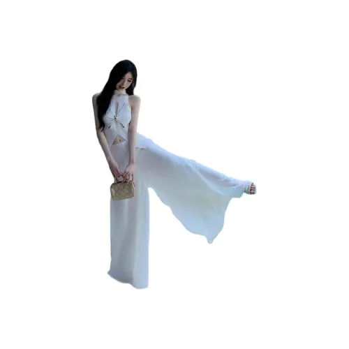 PAZZO Белые Женские Повседневные Брюки