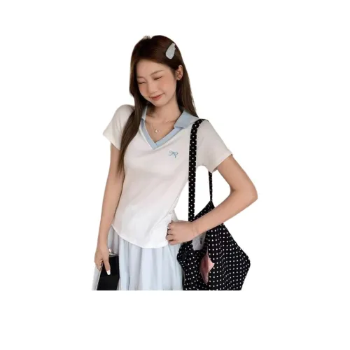 ZAZN Белые Женские Футболки