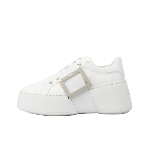 Roger Vivier VIV' Skate Low Топ Повседневная обувь Женская Белая