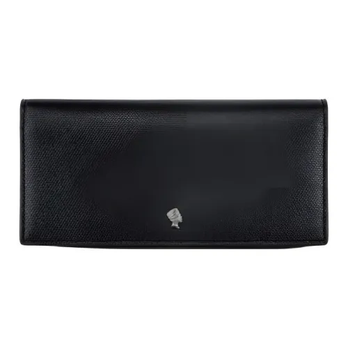 PORTER Галька Текстура Коровья Кожа Кошелек Унисекс Черный