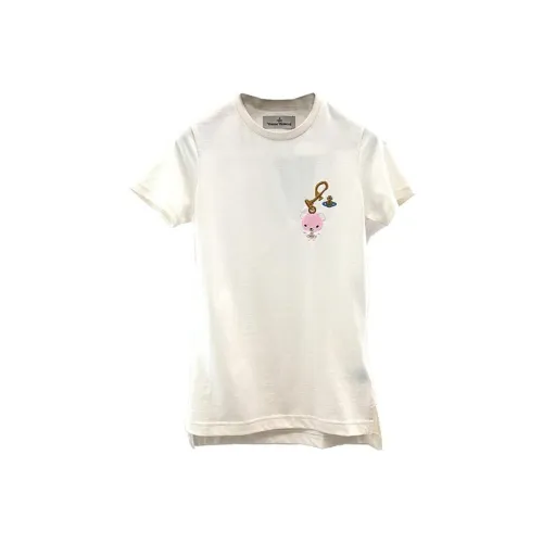 Vivienne Westwood Белая Мужская T-Рубашка