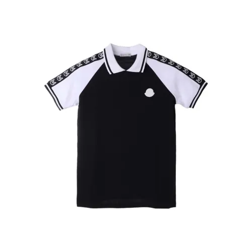 MONCLER Черные Kids T Рубашки