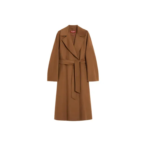 MaxMara Studio Hazelnuts Коричневый Женское Пальто