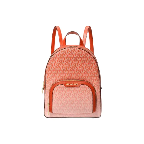 MICHAEL KORS Jaycee Покрытый холст Рюкзак Средний Женский Красный