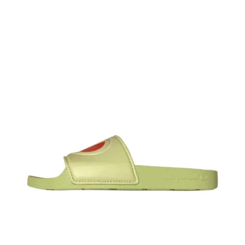Champion Ipo Slide Устойчивые к истиранию Слипоны Женские Зеленые