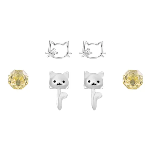 Welcome to the treasure Сплав Серьги-гвоздики Унисекс