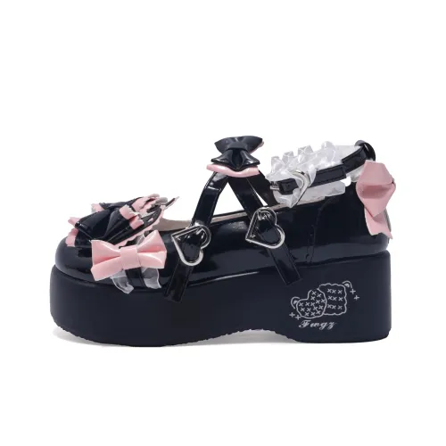 Yang Nianhua Платформа Туфли Мэри Джейн Женские