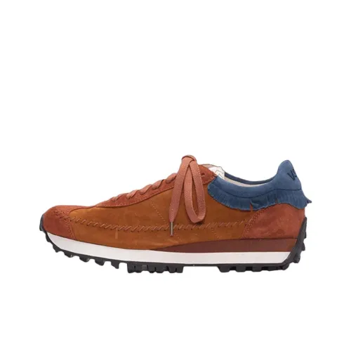 Visvim Runner Casual Низкий Топ Светло-Коричневый Мужской