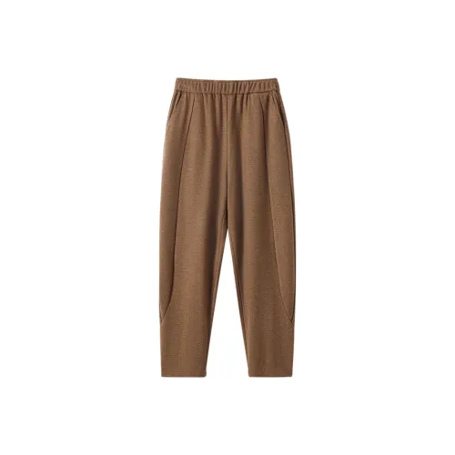 SHUXI Grandma Верблюжий Женские Повседневные Брюки