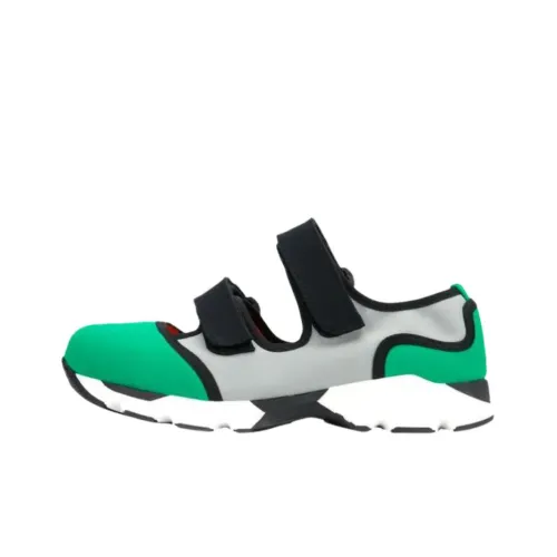 MARNI Низкий топ Повседневная обувь Женская Зеленая