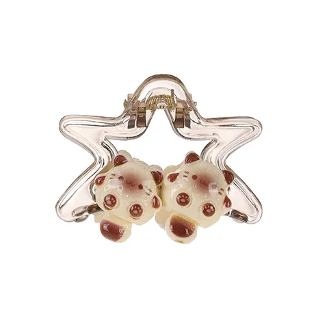 Water Jade Акриловые заколки для волос Женские