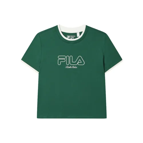 FILA ORIGINALE Лесной зеленый GN Женские футболки